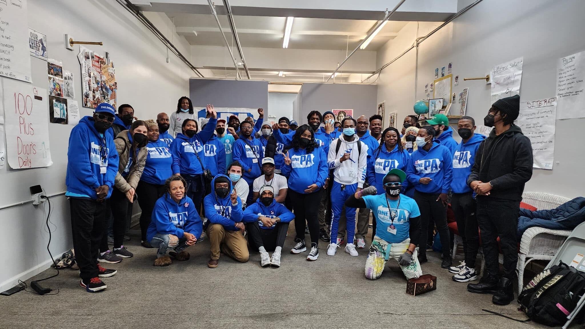 One Pennsylvania getting out the vote for the State Supreme Court and Philadelphia City Council election