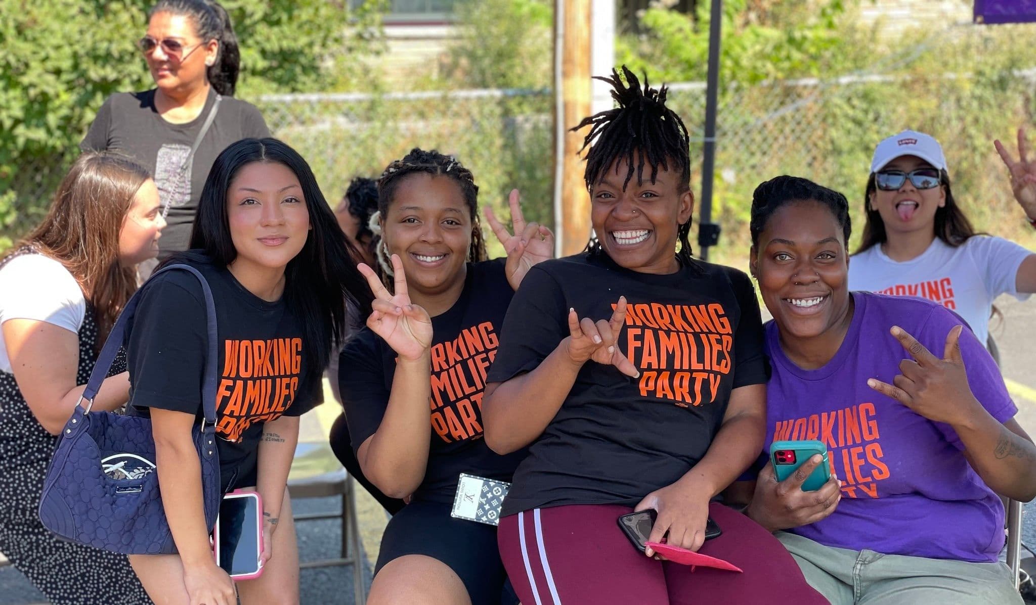 Wisconsin Working Families Party, an MVP partner mobilizing voters for the state Supreme Court race on April 1, 2025