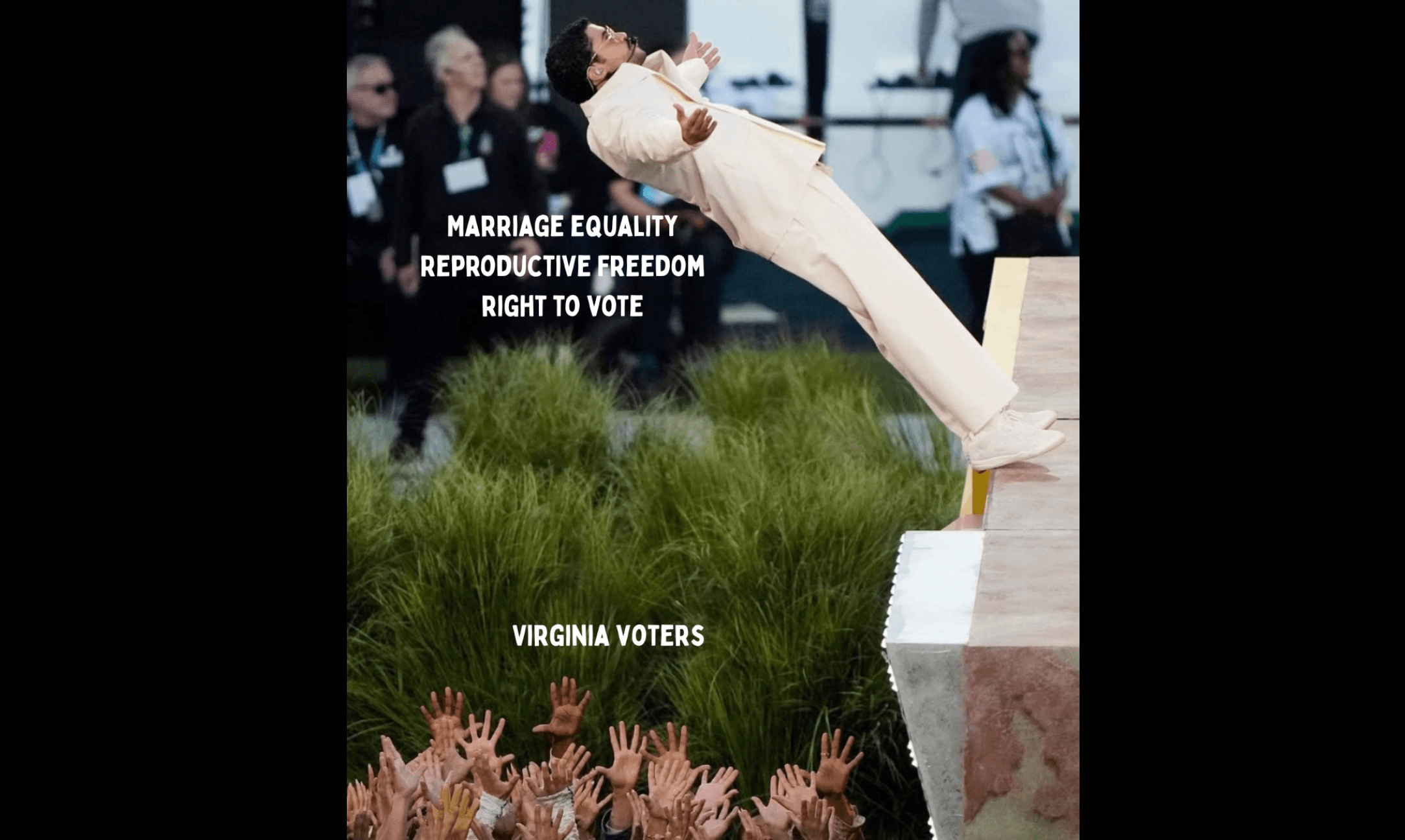 Graphic: Bad Bunny knows the importance of passing constitutional amendments in Virginia.