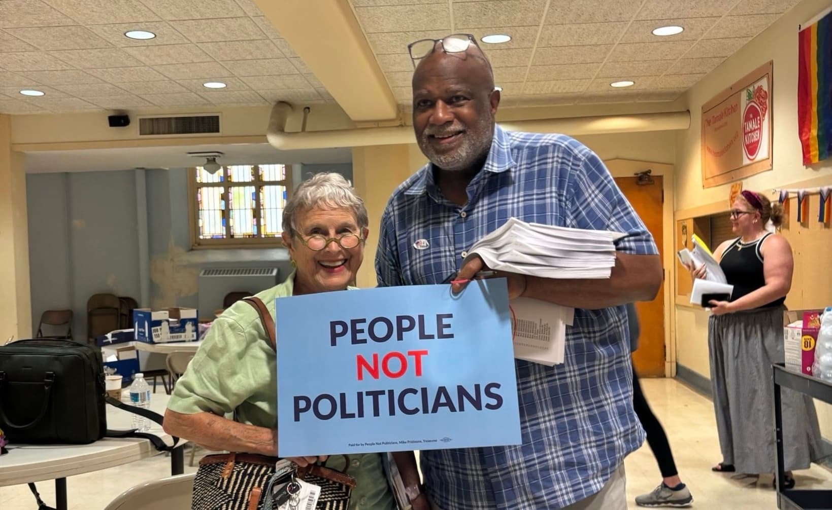 People Not Politicians Missouri - Volunteer duo