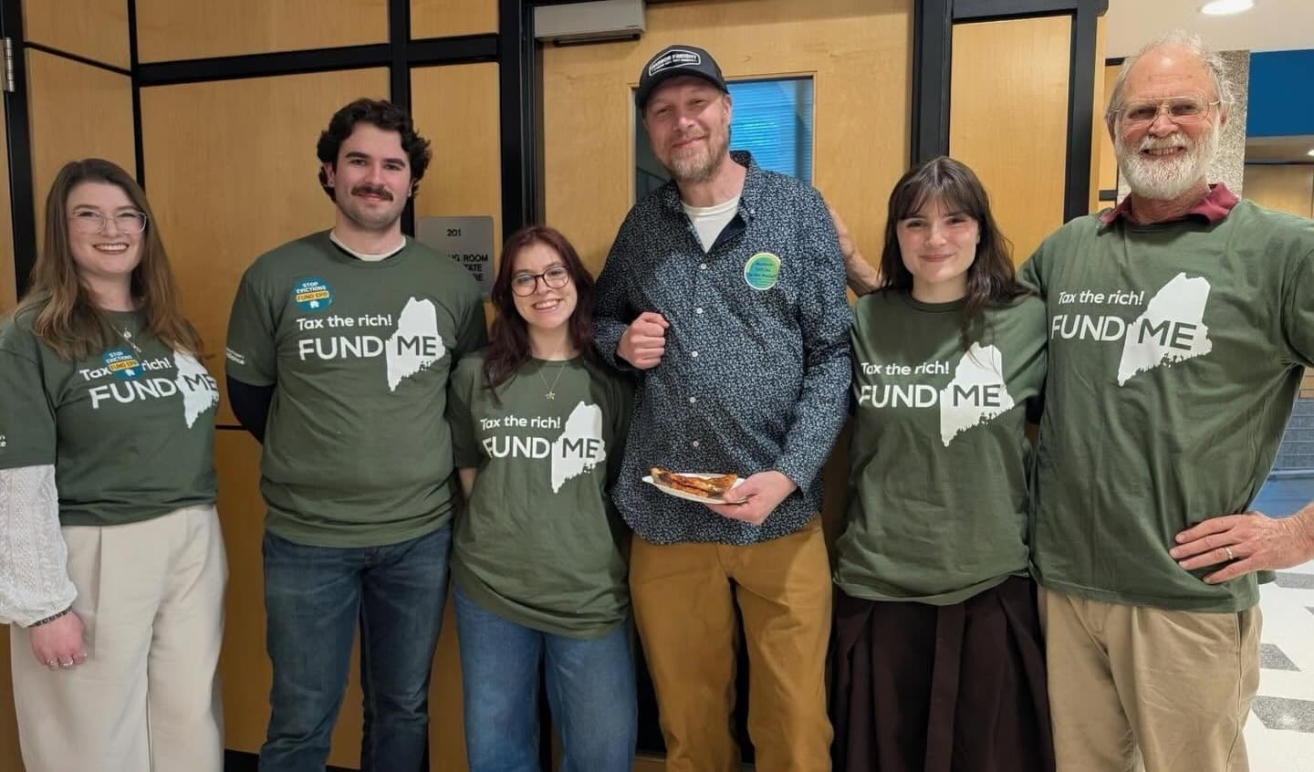 Photo: Maine People’s Alliance organizing for more funding for programs that working-class Mainers need.
